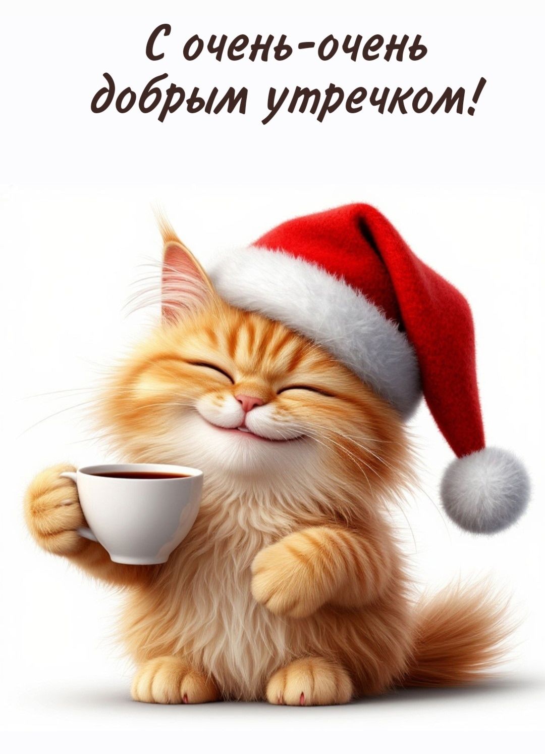 С очень-очень добрым утречком!