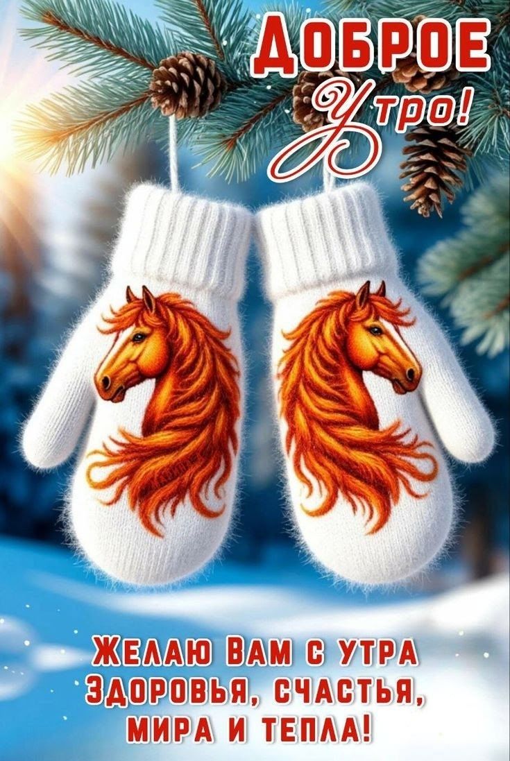 Доброе утро! Желаю вам с утра здоровья, счастья, мира и тепла!