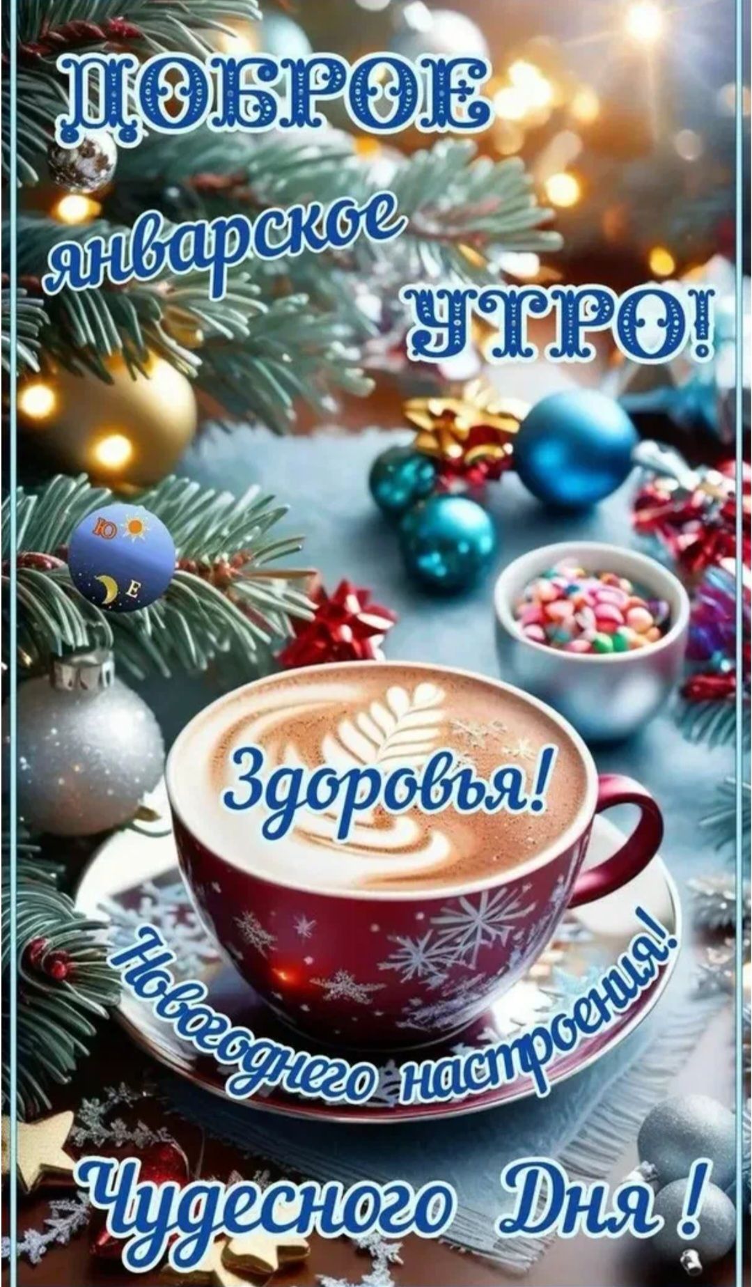 МОРРОЕ январское утро! Здоровья! Новогоднего настроения! Чудесного дня!