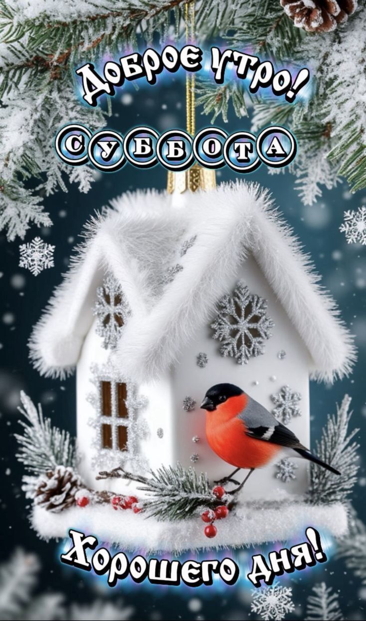 Доброе утро! СУББОТА Хорошего дня!