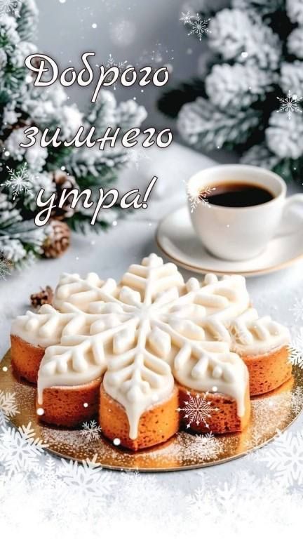 Доброго зимнего утра!