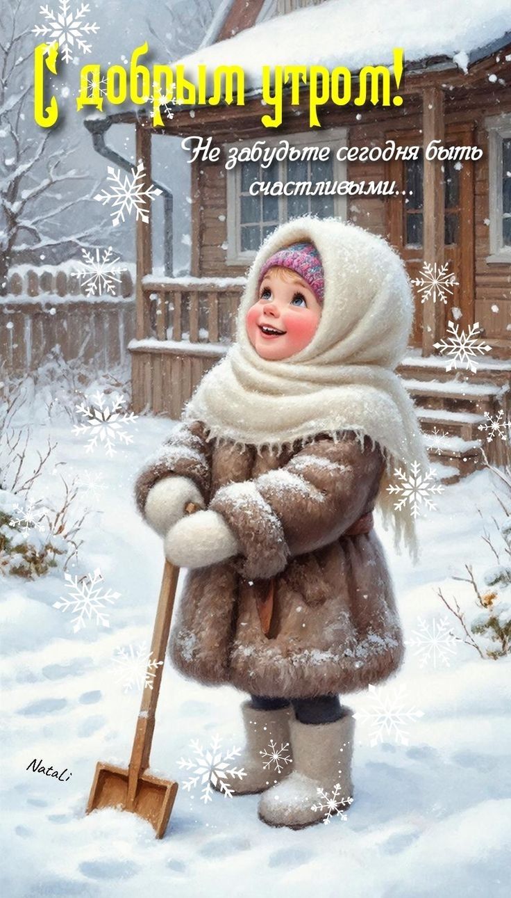 С добрым утром! Не забудьте сегодня быть счастливыми...