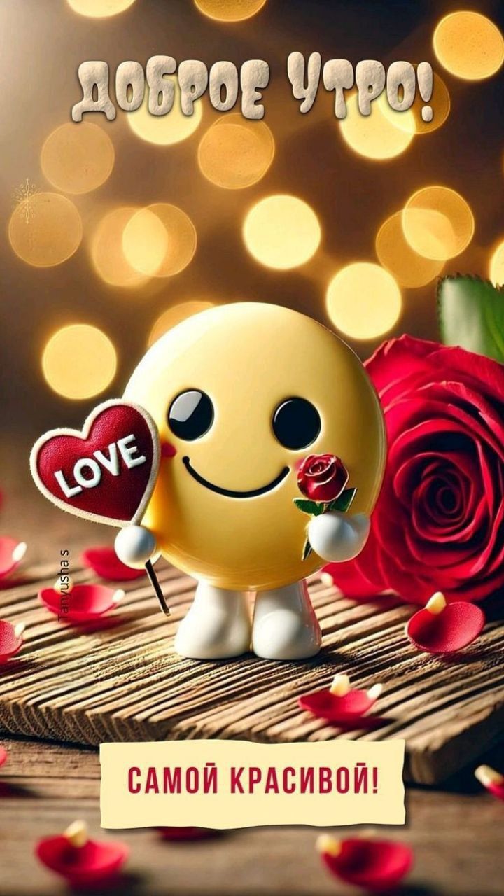 Доброе утро! Самой красивой!
