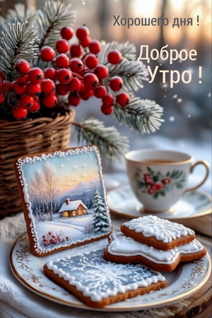 Хорошего дня! Доброе утро!