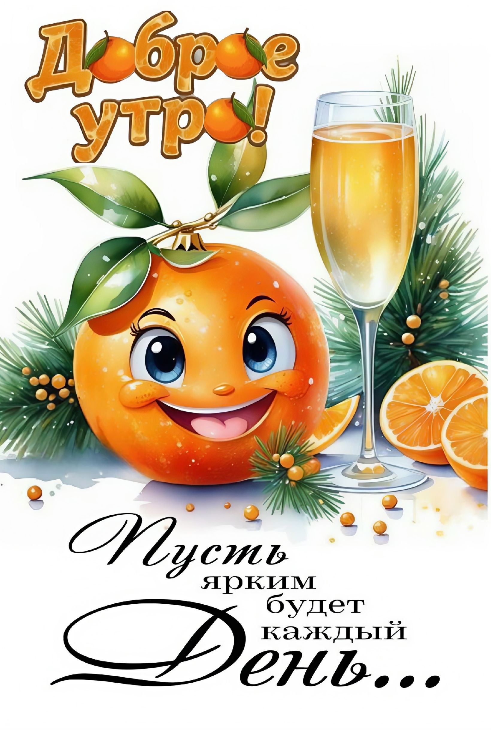 Доброе утро! Пусть ярким будет каждый День...