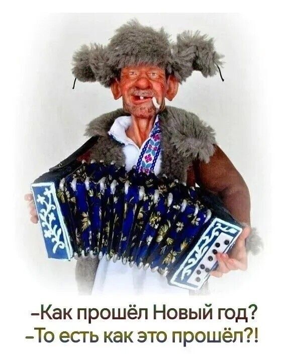Как прошёл Новый год? - То есть как это прошёл?!
