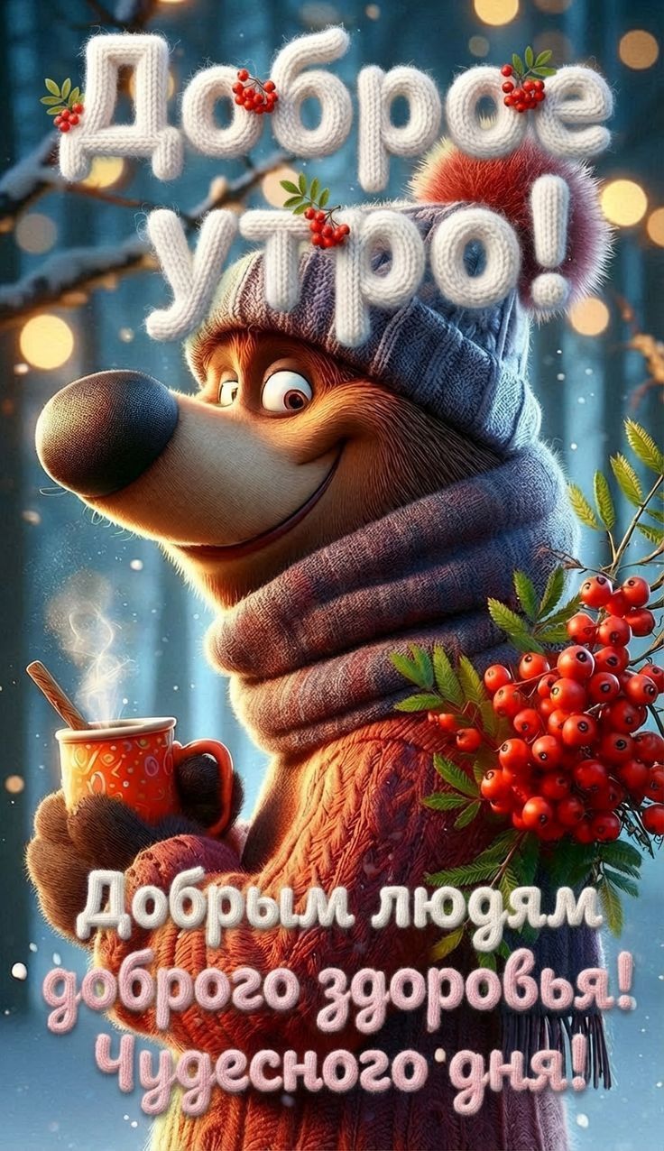 Доброе утро! Добрым людям доброго здоровья! Чудесного дня!