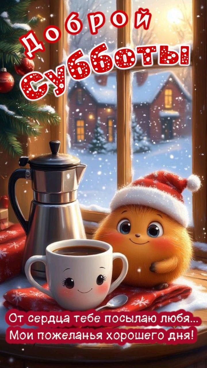 Доброй субботы!\nОт сердца тебе посылаю любовь...\nМои пожеланья хорошего дня!