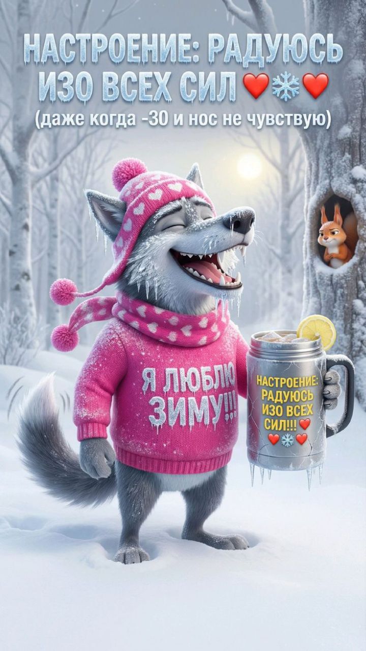 НАСТРОЕНИЕ: РАДУЮСЬ ИЗО ВСЕХ СИЛ❤️❄️❤️ (даже когда -30 и нос не чувствую) Я ЛЮБЛЮ ЗИМУ!!