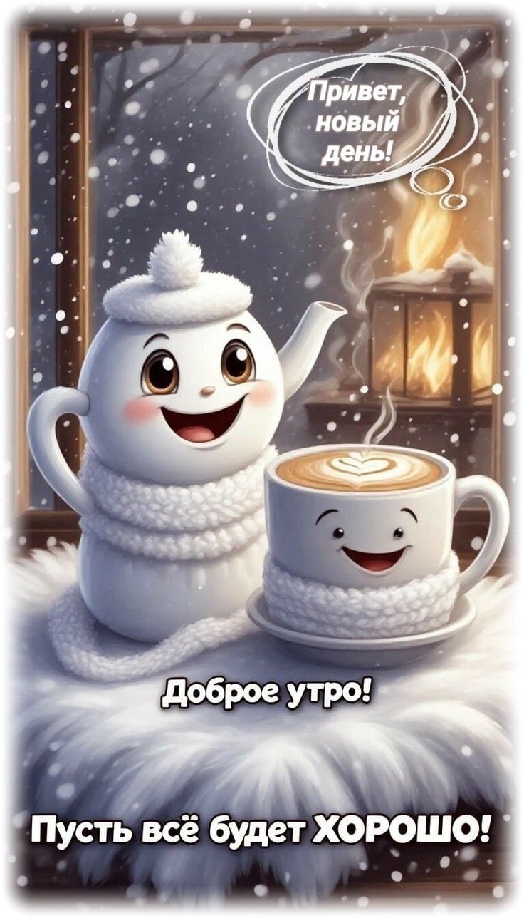 Привет, новый день!\nДоброе утро!\nПусть всё будет ХОРОШО!