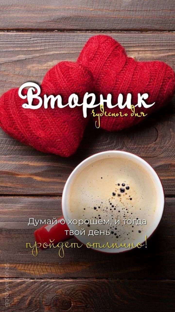 Вторник. Думай о хорошем, и тогда твой день пройдет отлично!