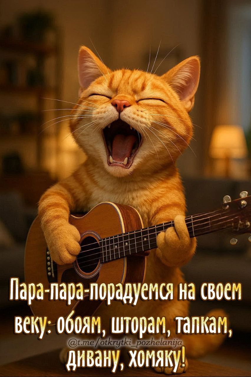 Пара-пара-порадуюемся на своем веку: обоям, шторам, тапкам, дивану, хомаку!