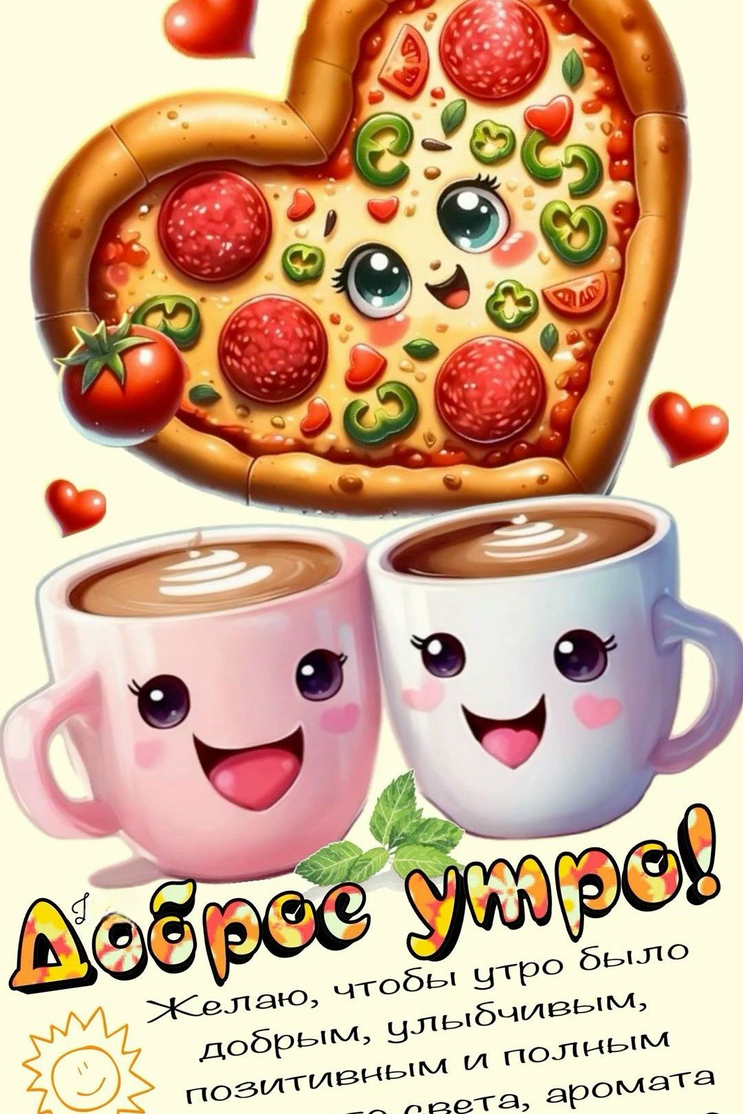 Доброе утро! Желаю, чтобы утро было добрым, улыбчивым, позитивным и полным света.
