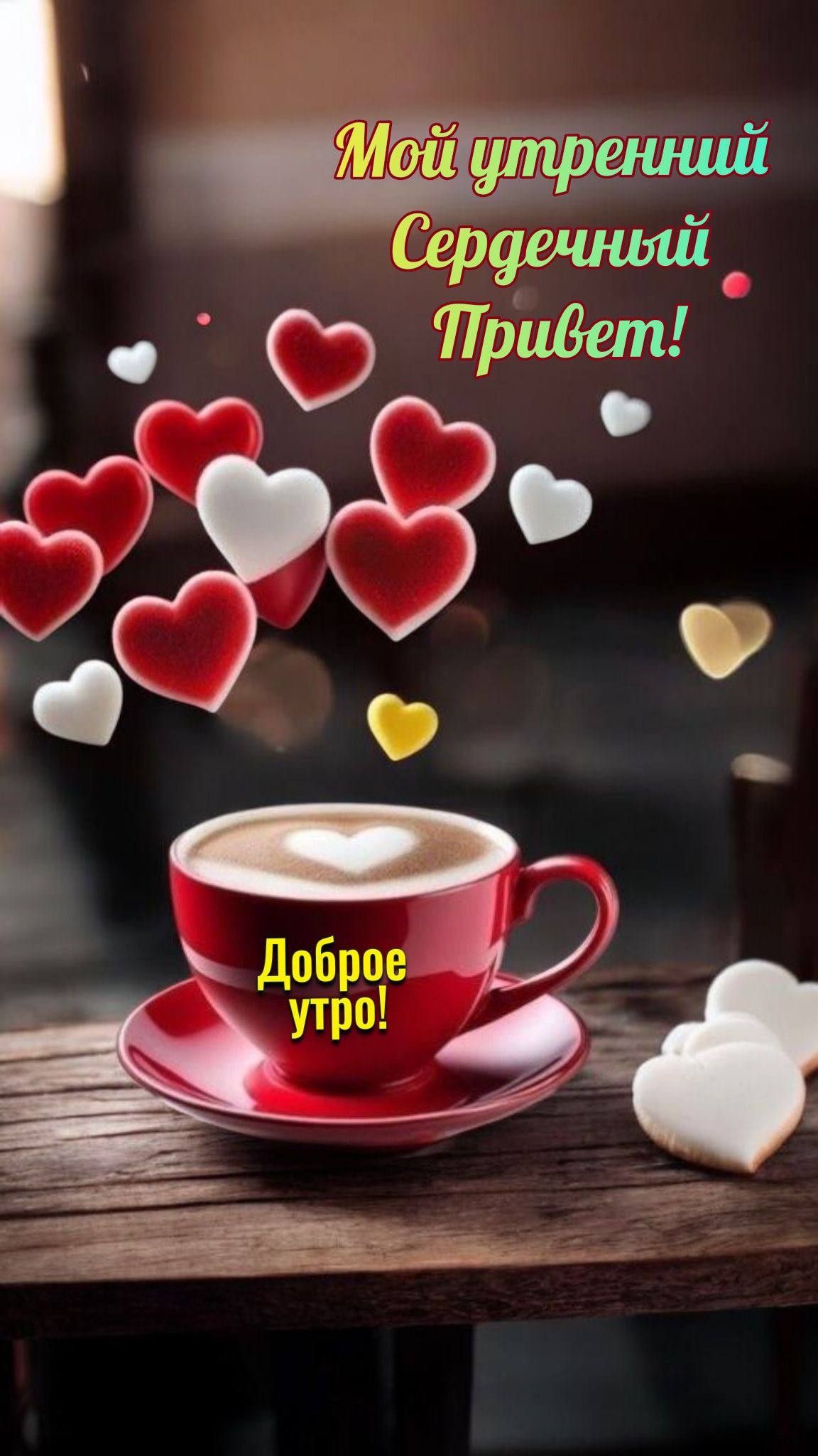 Мой утренний Сердечный Привет!\nДоброе утро!