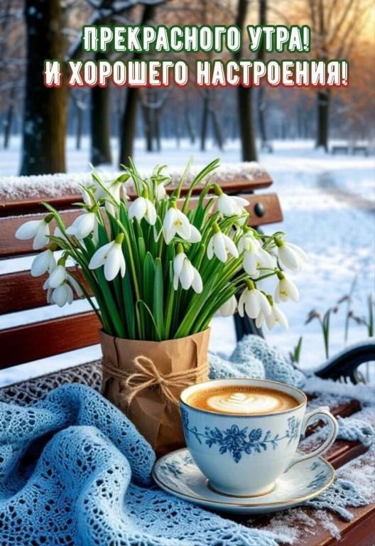 ПРЕКРАСНОГО УТРА! И ХОРОШЕГО НАСТРОЕНИЯ!