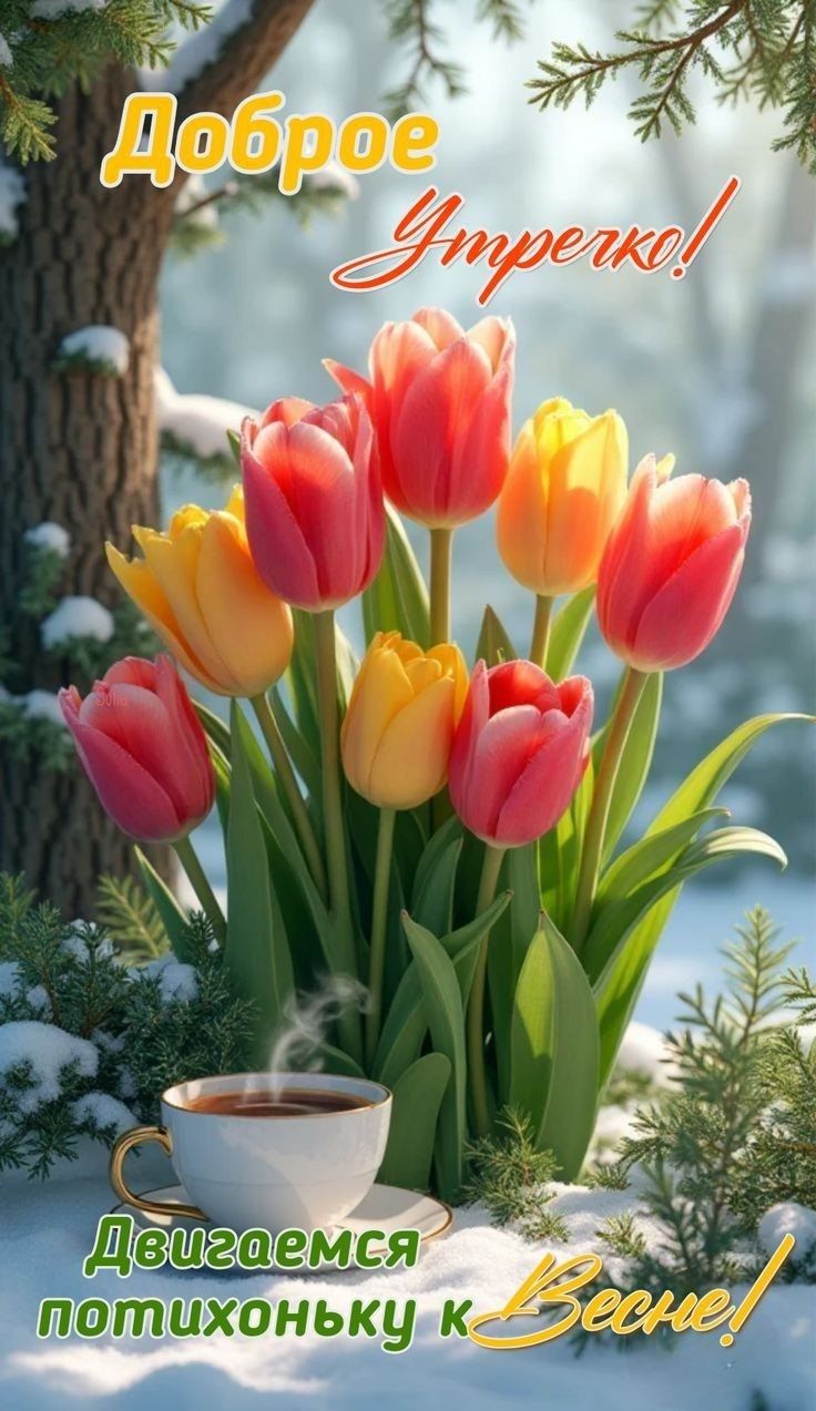 Доброе Утренко! Двигемся потихоньки к Весне!