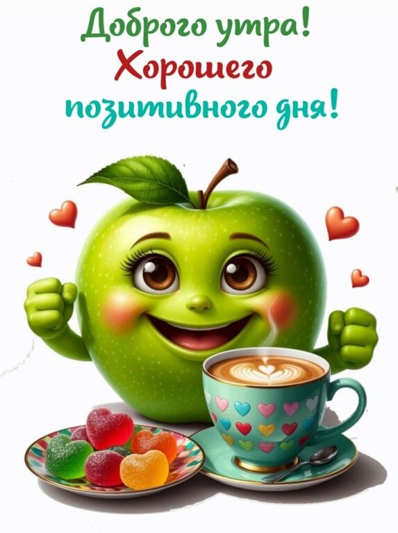 Доброе утро! Хорошего позитивного дня!