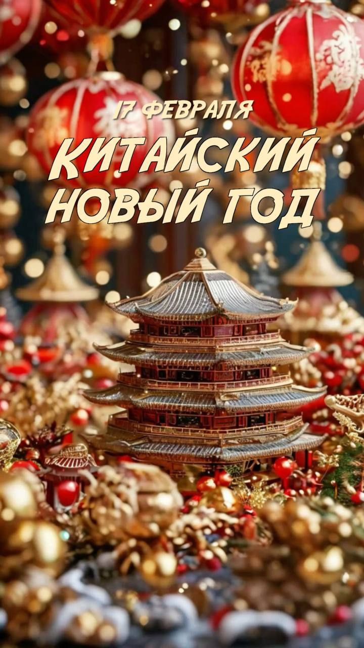 17 ФЕВРАЛЯ КИТАЙСКИЙ НОВЫЙ ГОД