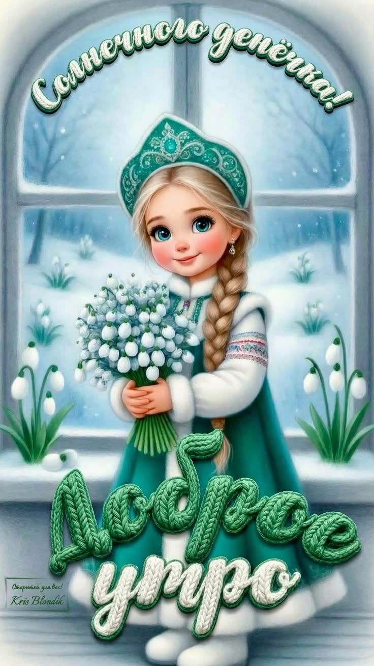 С миленького денёчка! Доброе утро