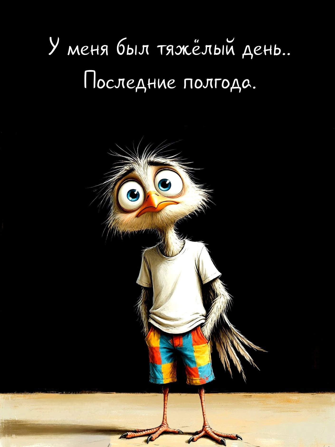 У меня был тяжёлый день.. Последние полгода.