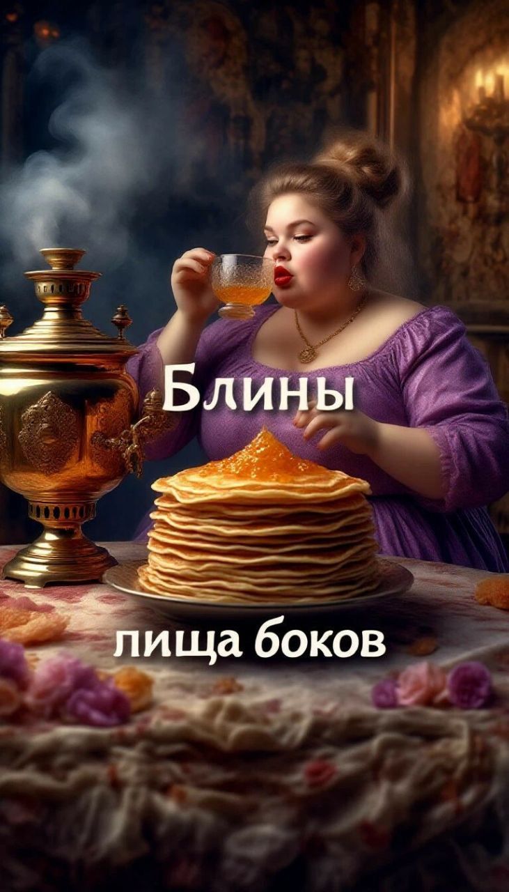 Блины лица боков