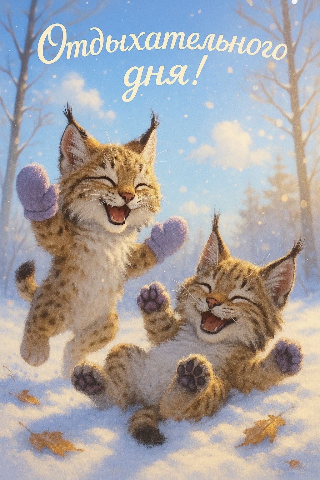 Отдыхательного дня!