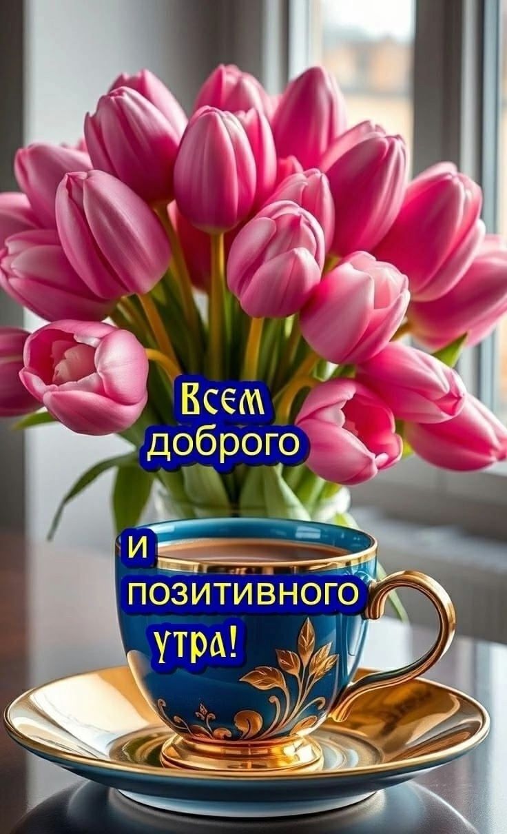 Всем доброго и позитивного утра!