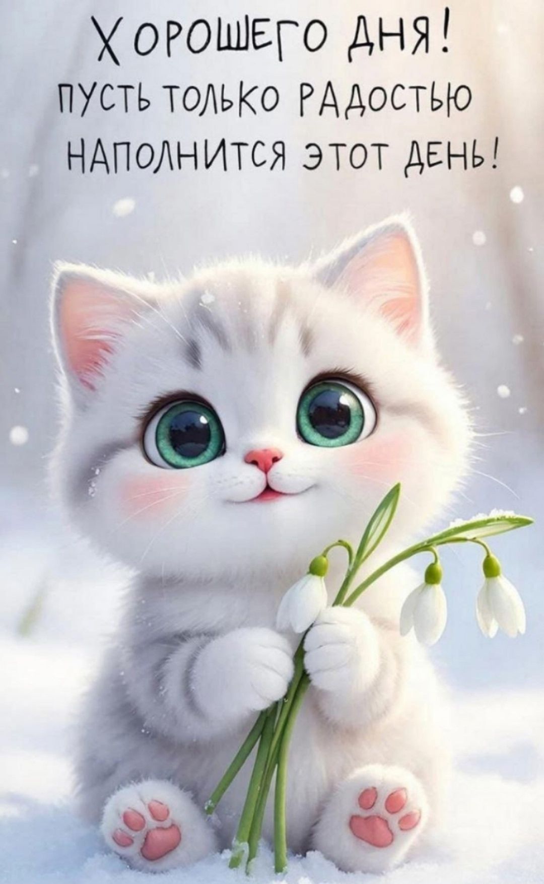 ХОРОШЕГО ДНЯ! ПОСТЬ ТОЛЬКО РАДОСТЬЮ НАПОЛНИТСЯ ЭТОТ ДЕНЬ!