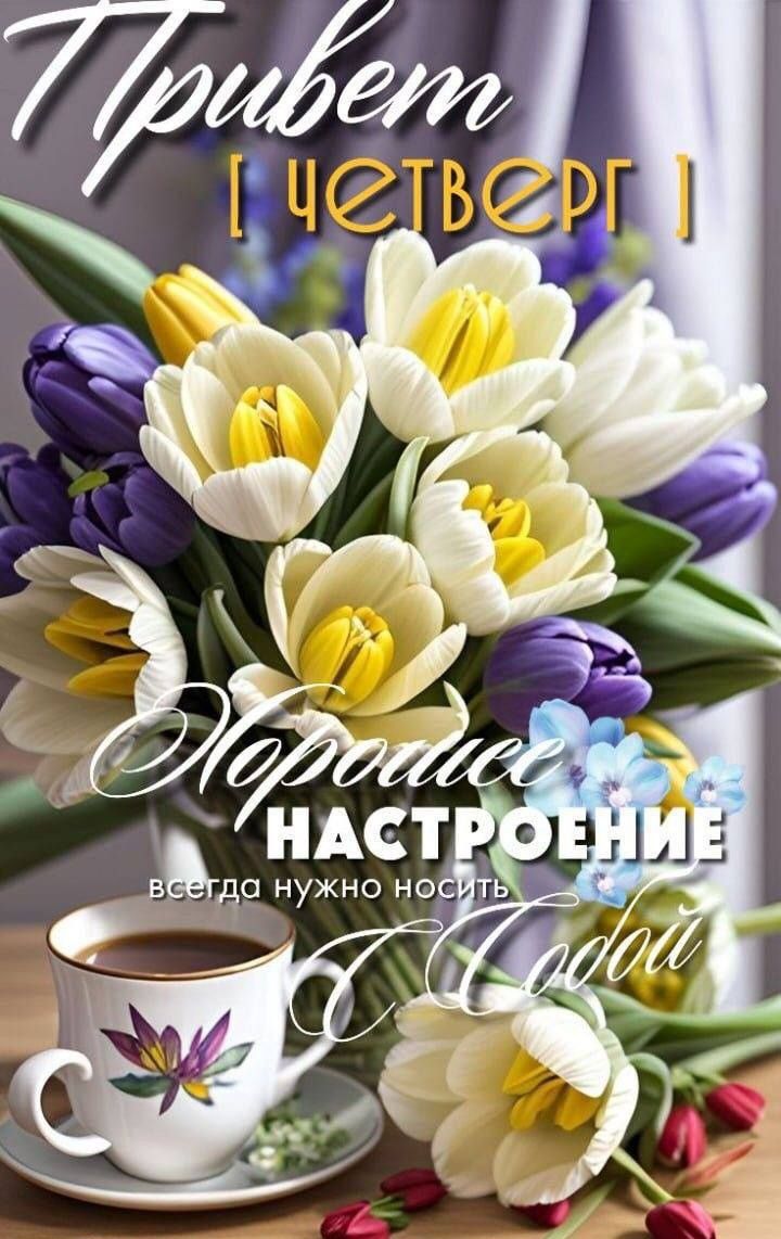 Привет и четверг. Хорошее настроение всегда нужно носить с собой