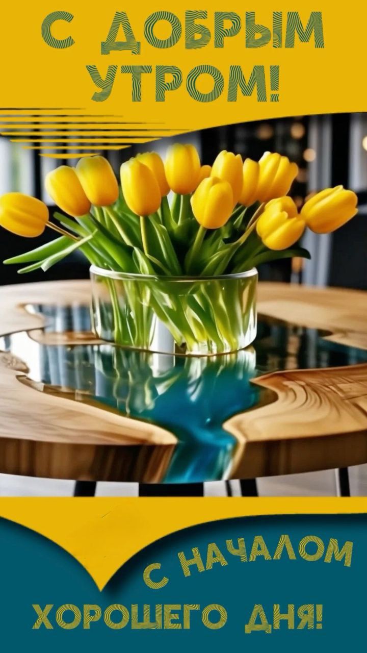С ДОБРЫМ УТРОМ! С НАЧАЛОМ ХОРОШЕГО ДНЯ!