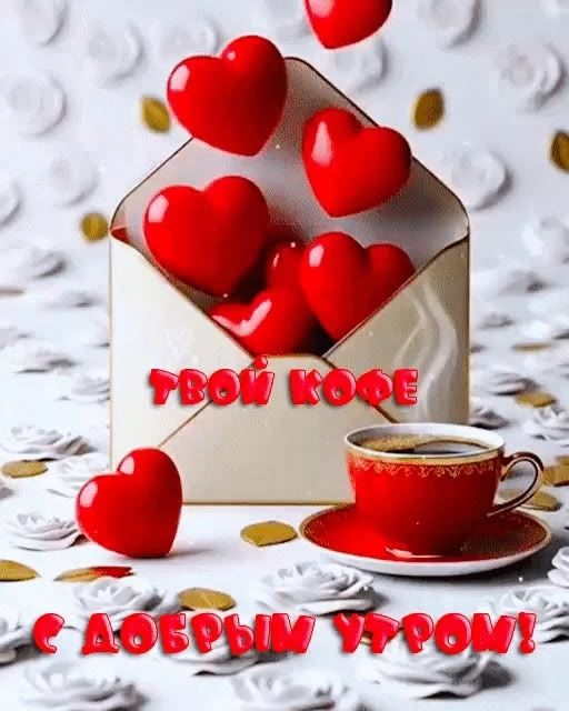 ТОЙ КОФЕ? ТВОЙ КОФЕ
С ДОБРЫМ УТРОМ!