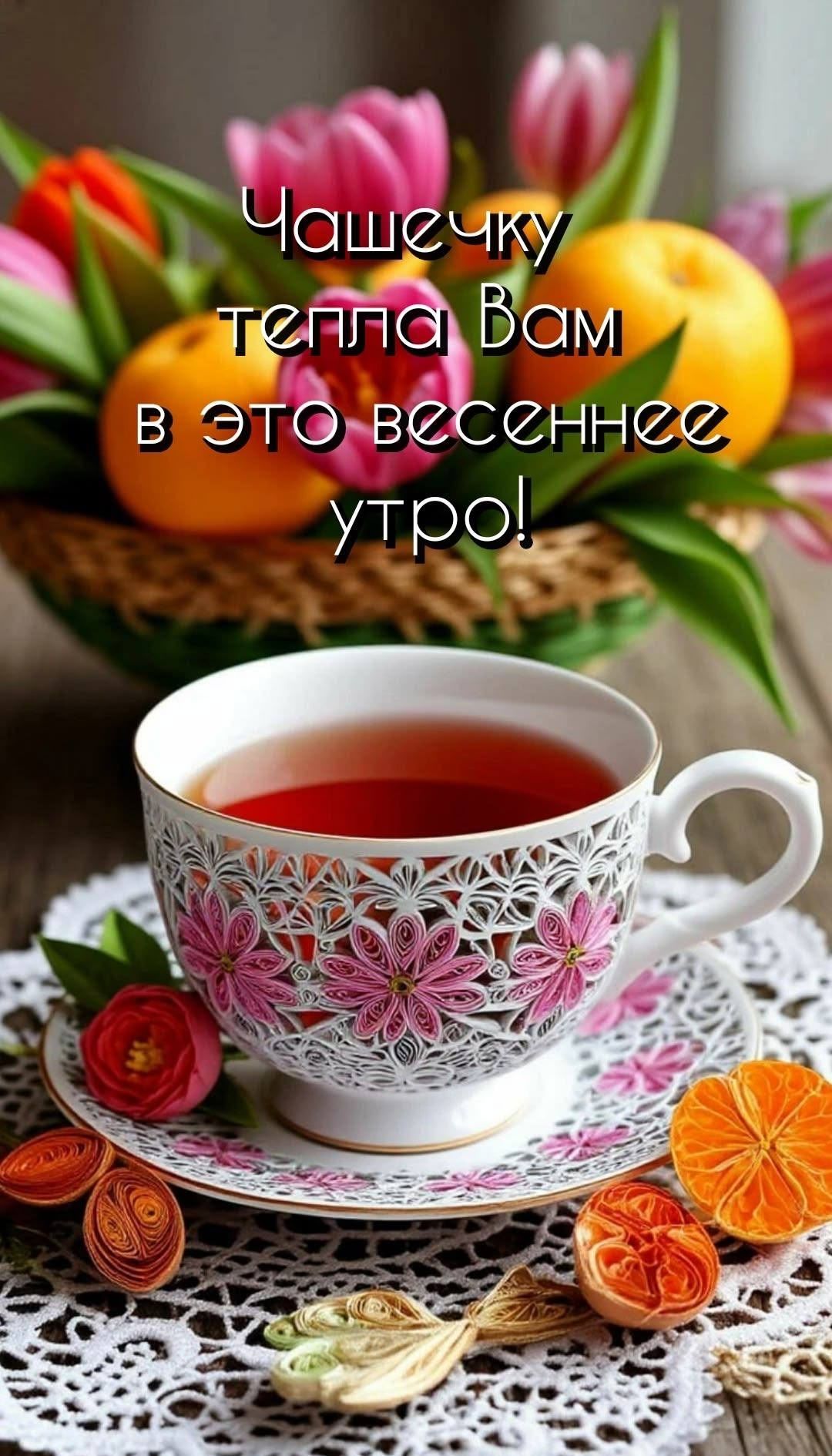 Чашечку тепла Вам в это весеннее утро!