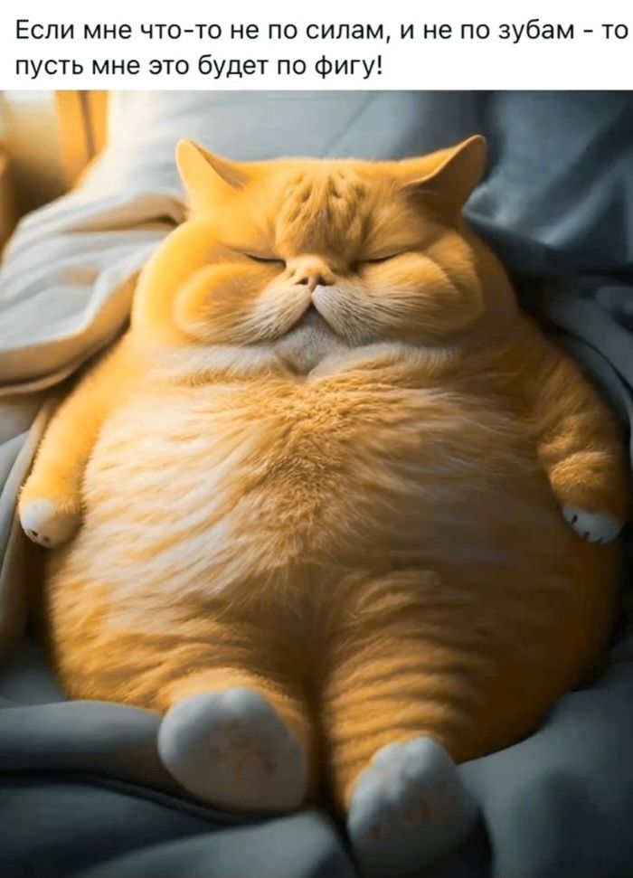 Если мне что-то не по силам, и не по зубам - то пусть мне это будет по фигу!