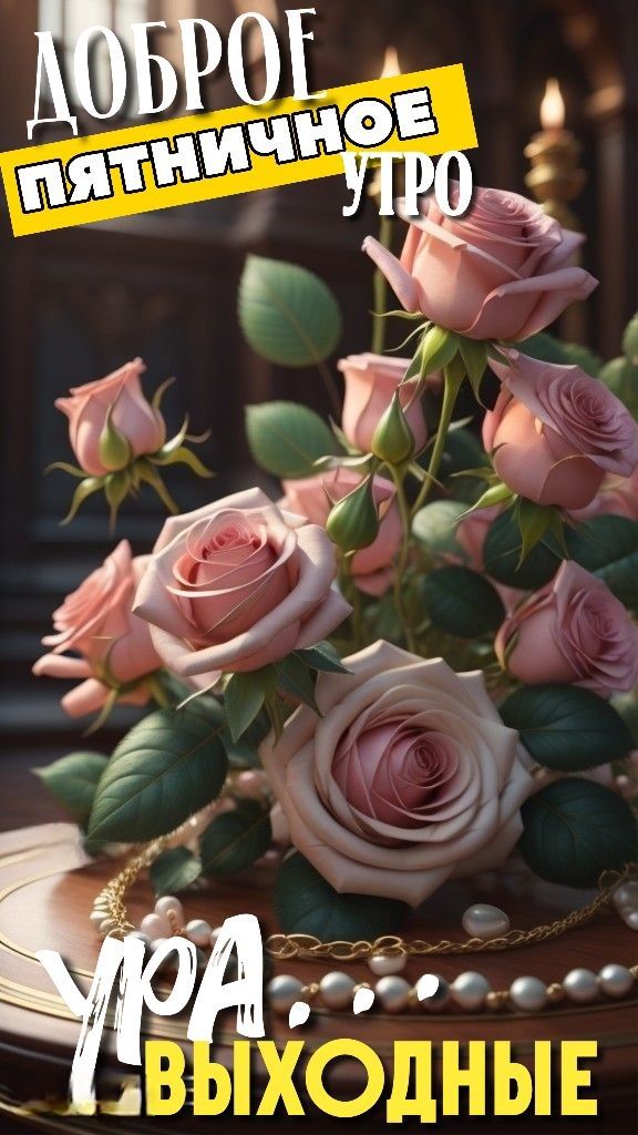 ДОБРОЕ ПЯТНИЧНОЕ УТРО УРА... ВЫХОДНЫЕ