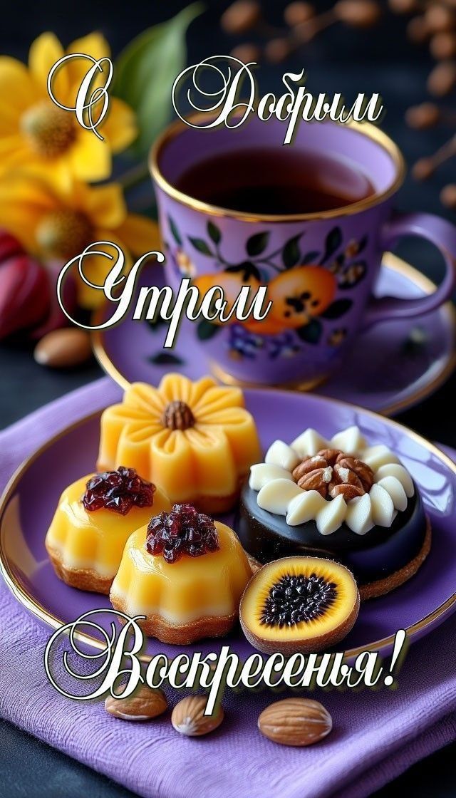 С Добрым Утром Воскресенья!