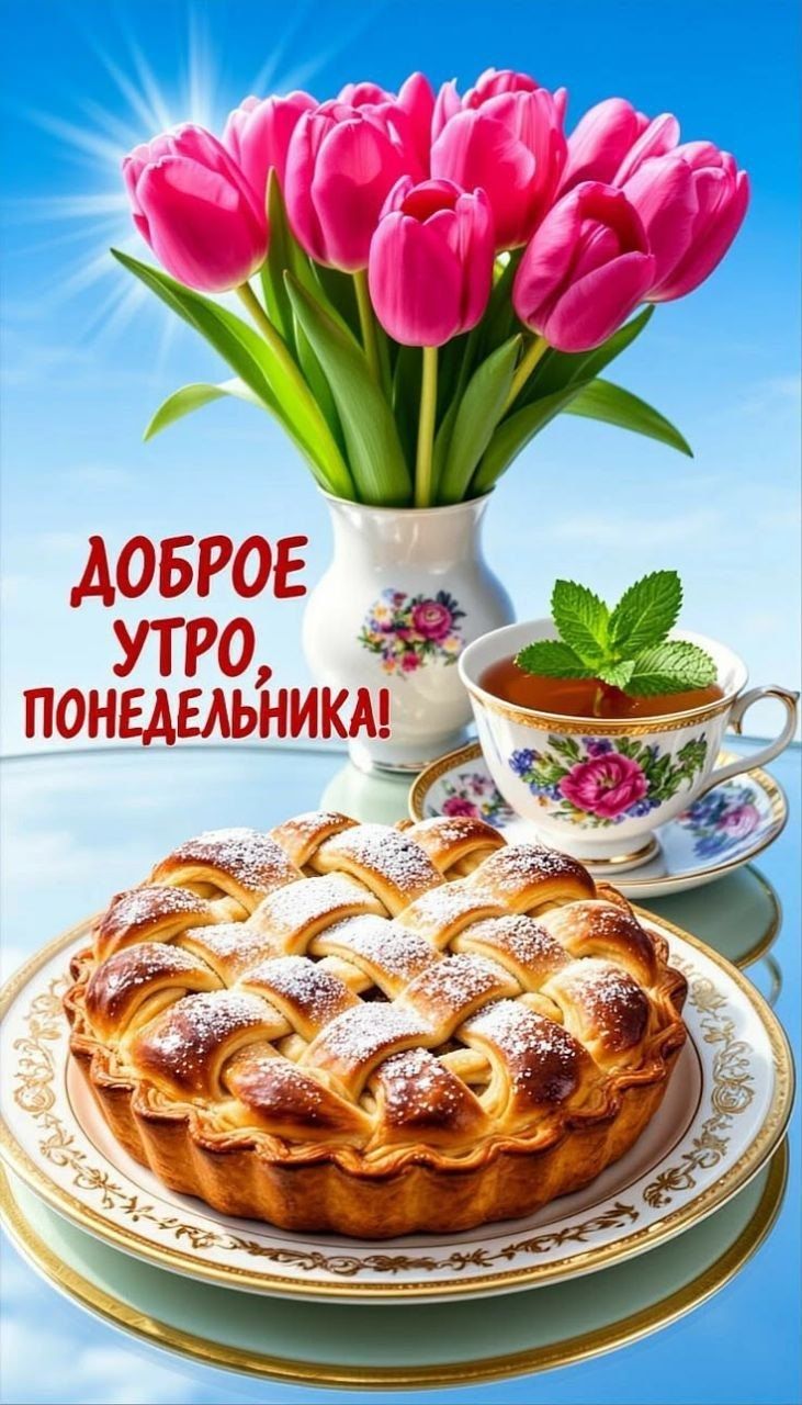ДОБРОЕ УТРО, ПОНЕДЕЛЬНИКА!