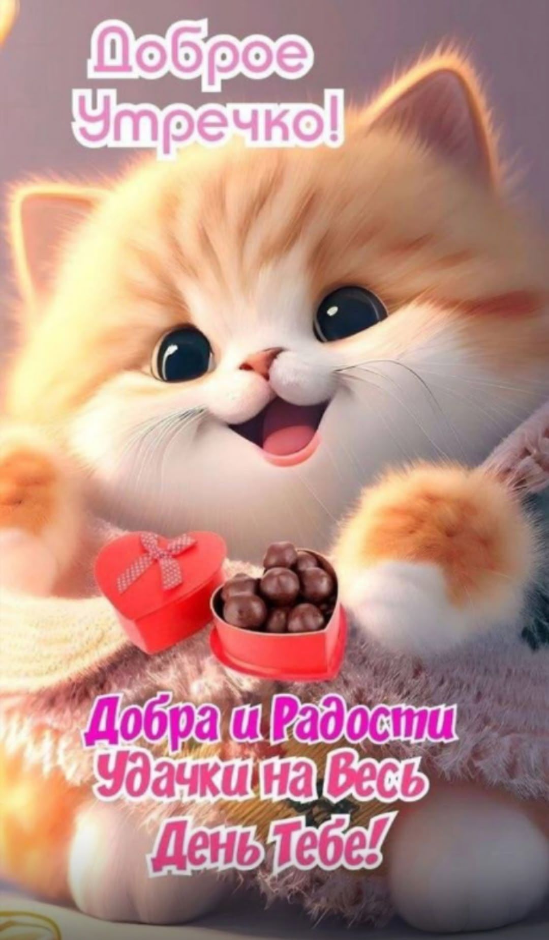 Доброе Утречко! Добра и Радости Удачки на Весь День Тебе!