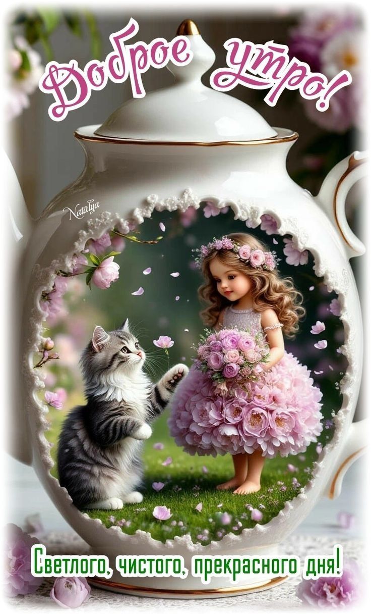 Доброе утро! Nataliya Светлого, чистого, прекрасного дня!