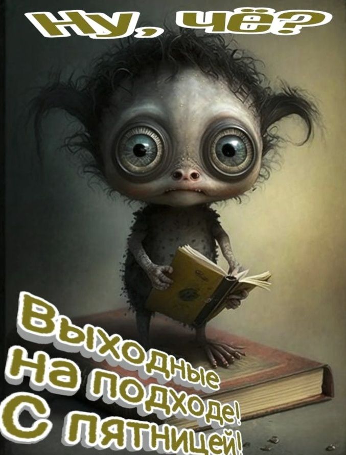 Ну, чё? Выходные на подходе! С пятницей!