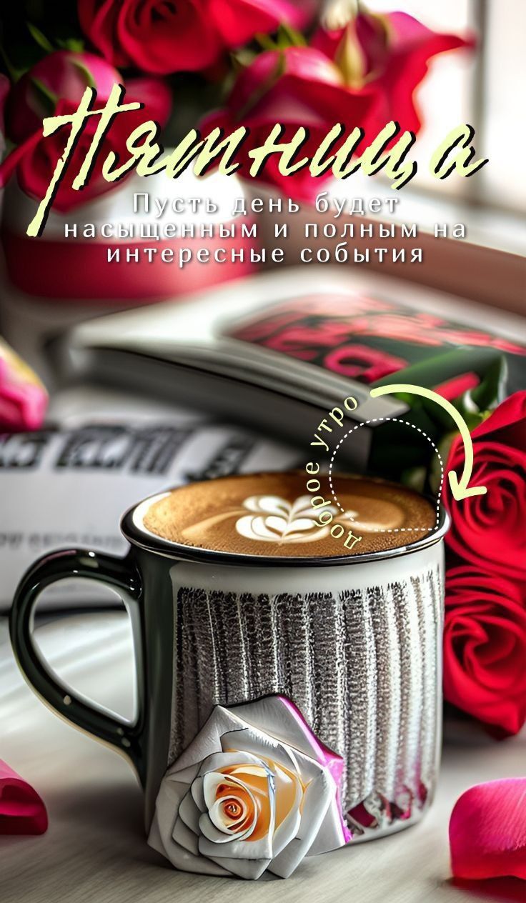 Пятница Пусть день будет насыщенным и полным на интересные события Доброе утро