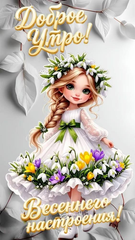 Доброе Утро! Весеннего настроения!