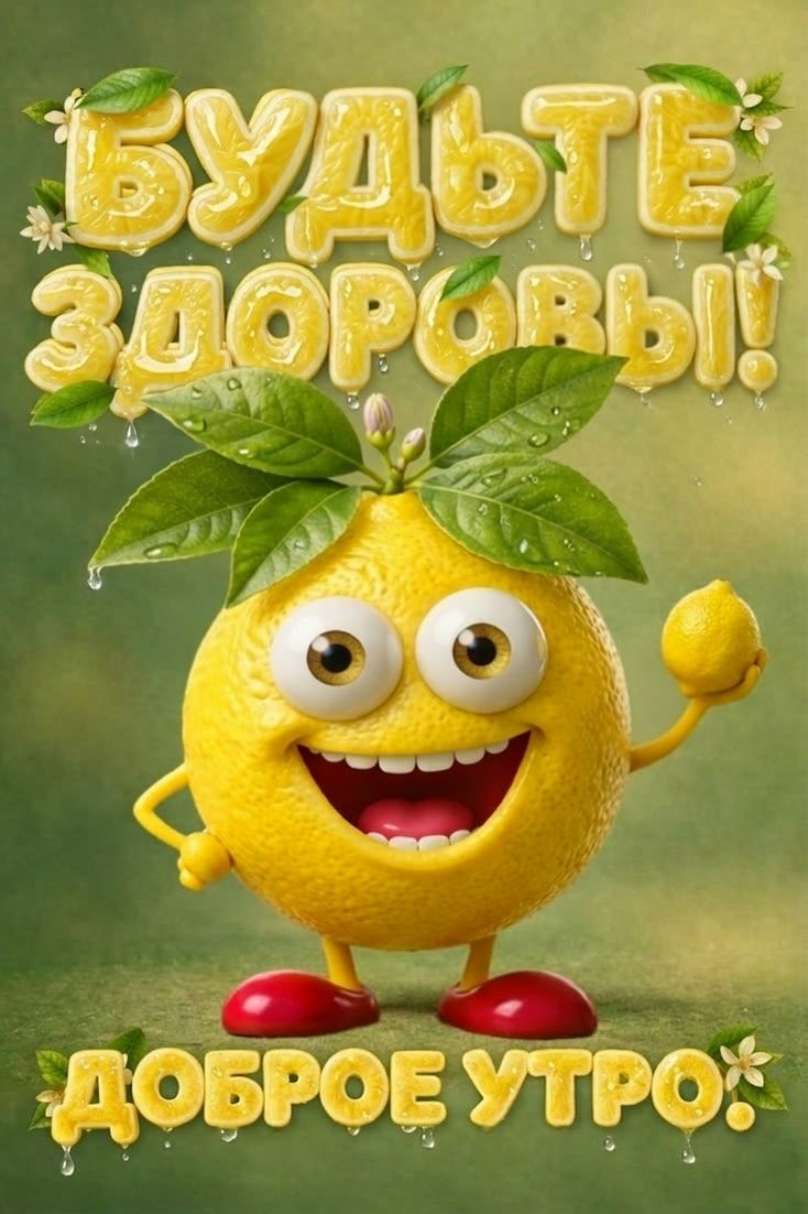 БУДЬТЕ ЗДОРОВЫ! ДОБРОЕ УТРО!
