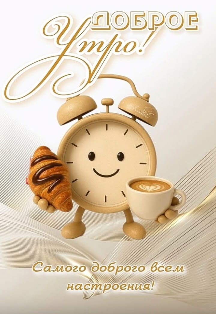 ДОБРОЕ Утро! Самого доброго всем настроения!