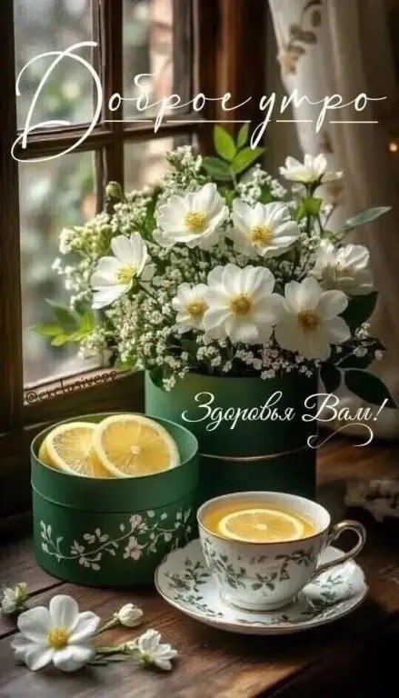Доброе утро Здоровья Вам!