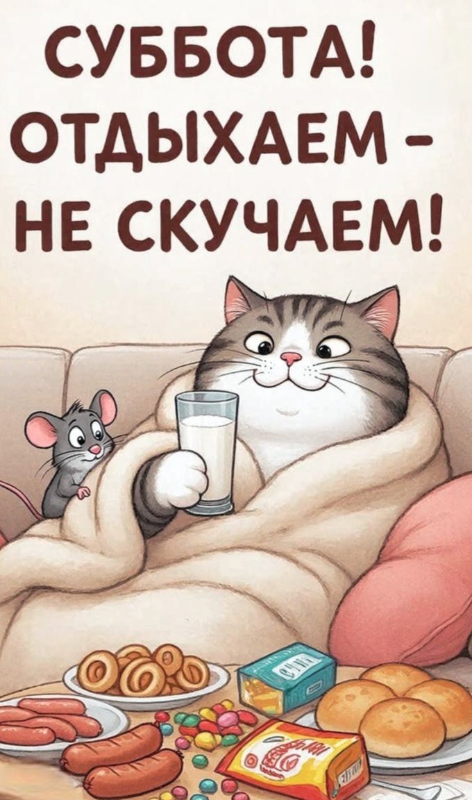 СУББОТА! ОТДЫХАЕМ - НЕ СКУЧАЕМ!