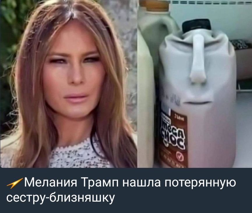 Мелания Трамп нашла потерянную сестру-близняшку