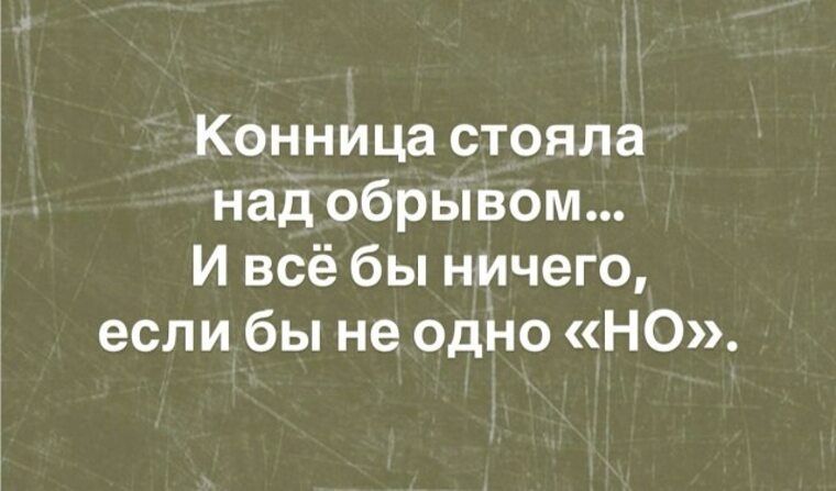 Конница стояла над обрывом... И всё бы ничего, если бы не одно «НО».