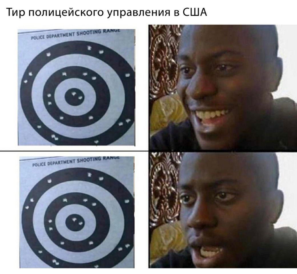 Тир полицейского управления в США