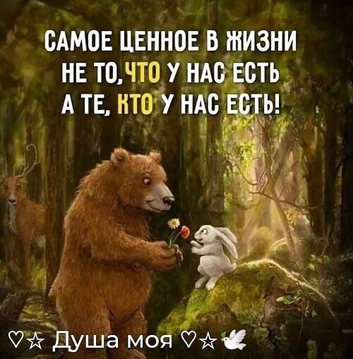 САМОЕ цвннгвр шизни НЕ точто ндстьа мифндс
