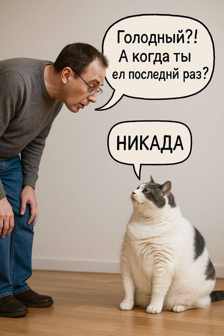 Голодный?! А когда ты ел последний раз? НИКАДА